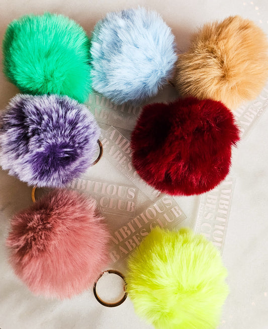 Keychain & pompom