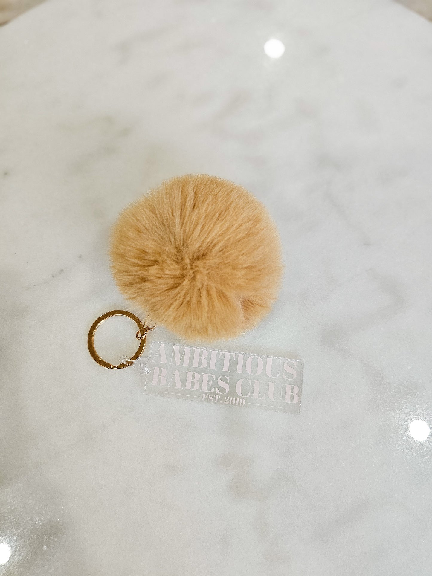 Keychain & pompom