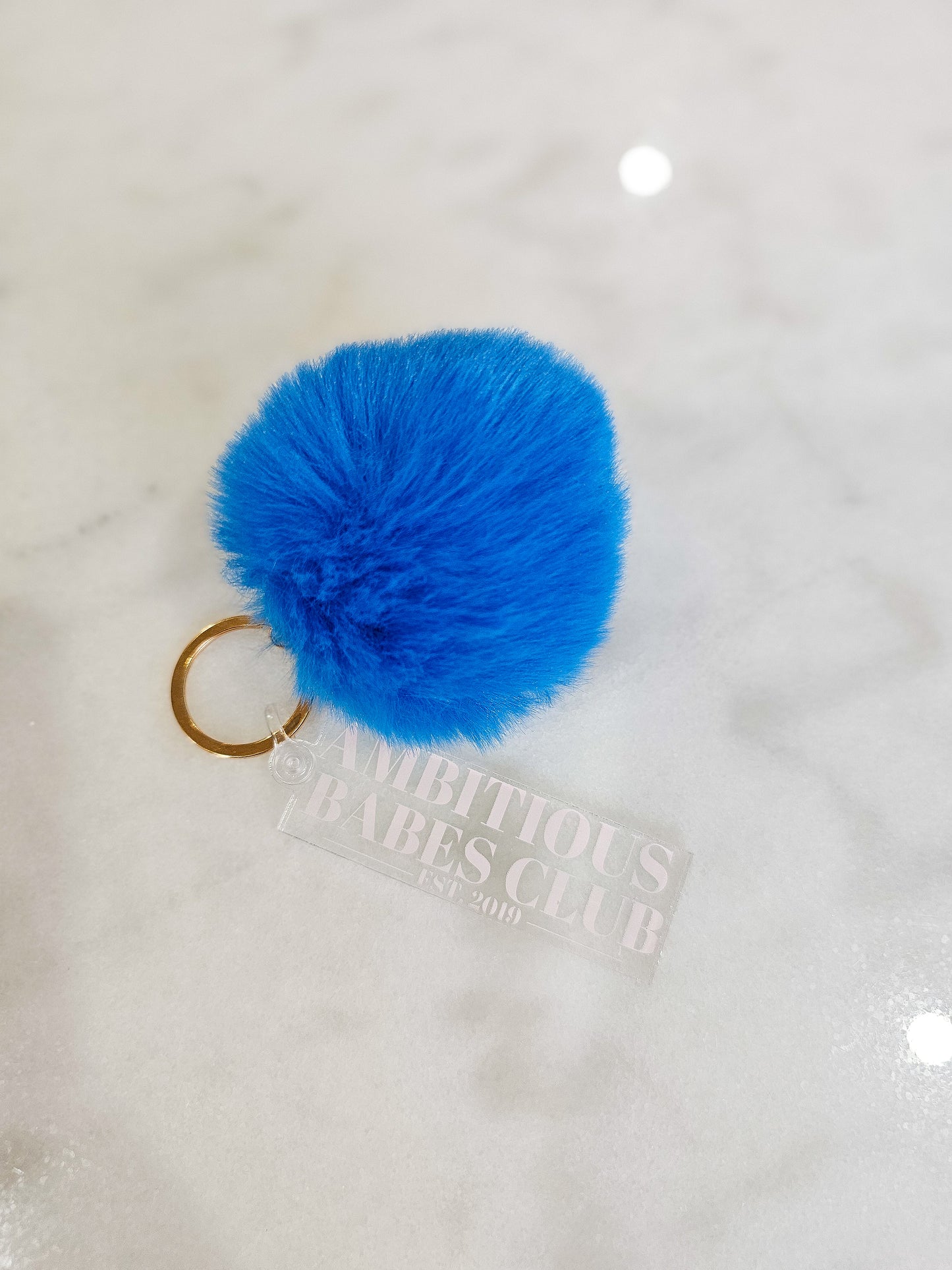 Keychain & pompom