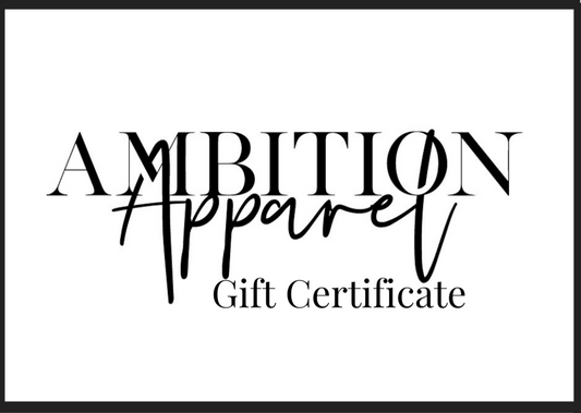 Ambition Apparel Gift Card