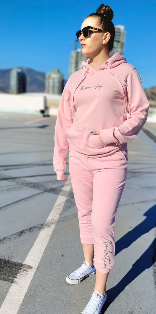 Dream Big Hoodie in Pink