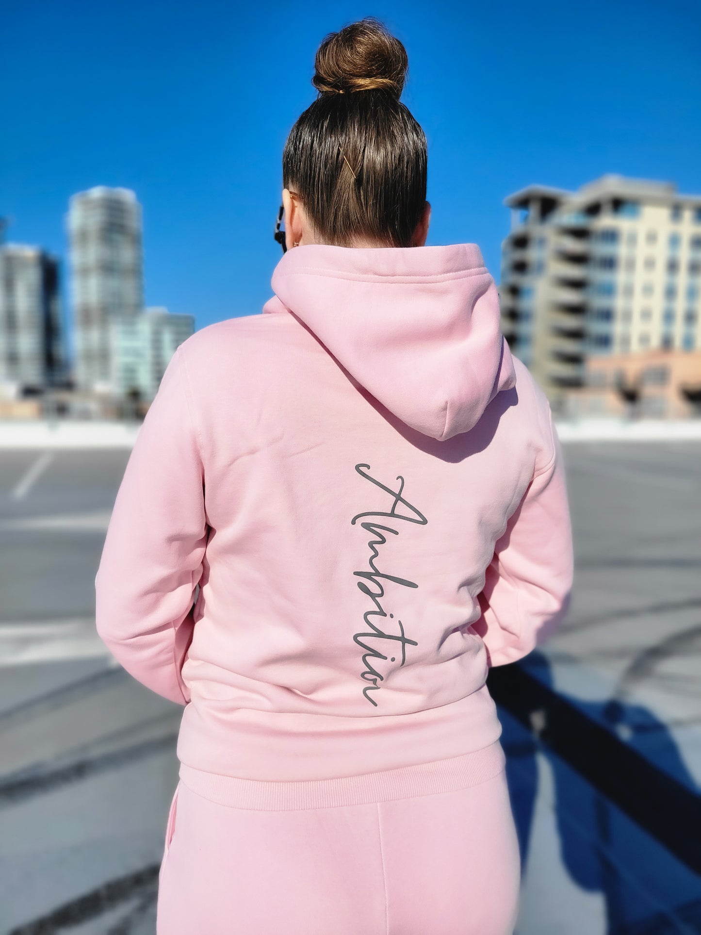 Dream Big Hoodie in Pink